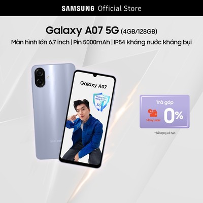 Điện thoại Samsung Galaxy A07 5G (4+128GB)