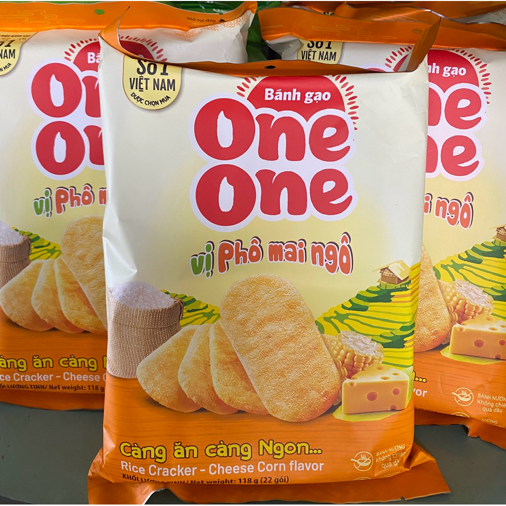 Bánh gạo one one vị phô mai