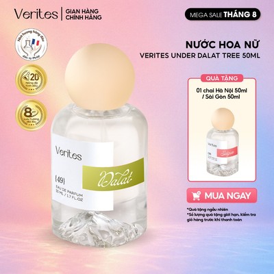 [KOL] Nước Hoa Nữ Verites Under The DaLat Tree Nữ Tính, Dịu Dàng, Ấm Áp EDP 20% 50ml