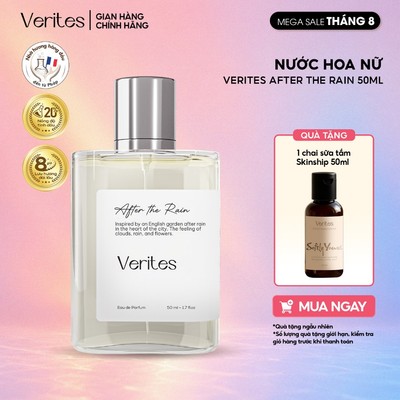 [KOL] Nước hoa Nữ VERITES After The Rain Thuần khiết, Tươi trẻ, Năng động 50ml