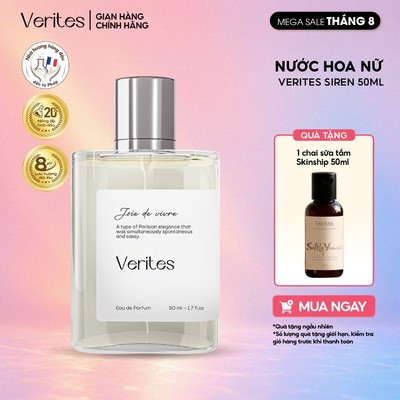 [KOL] Nước hoa Nữ VERITES Joie De Vivre Thanh lịch, Trang nhã, Tinh tế 50ml