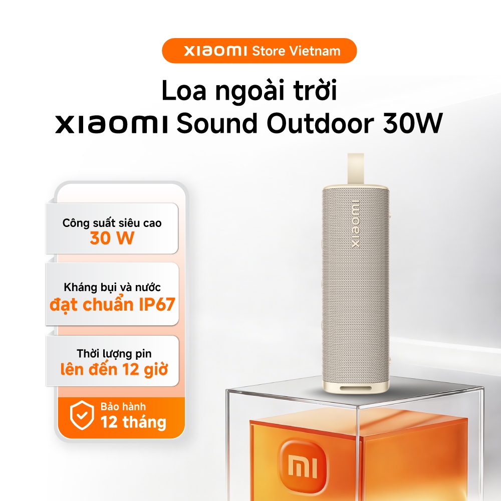 Xiaomi Loa Bluetooth S29H Sound Outdoor 30W | Bass Mạnh Mẽ | Pin 12 Giờ | BH 12 tháng chính hãng
