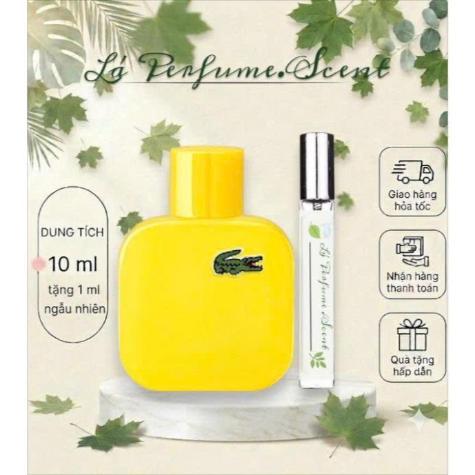 🌿 Nước Hoa Nam Laco Jaune Optimistic EDT 10ml
