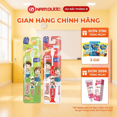 Bàn chải đánh răng cao cấp Ích Nhi trên 6 tuổi