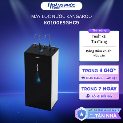 Máy Lọc Nước Kangaroo Hydrogen Nóng Lạnh KG100ESGHC9 [Toàn Quốc]