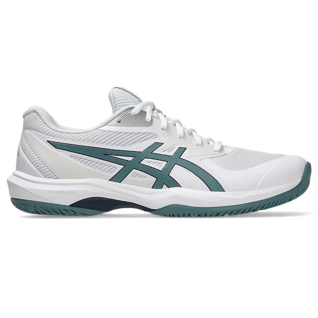 [ASICS] Giày Pickleball Nam ASICS GAME FF WHITE/FOGGY TEAL