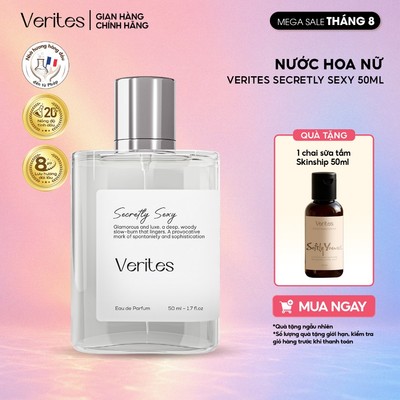 Nước hoa Nữ VERITES Secretly Sexy Lôi cuốn, Quyến rũ, Gợi cảm 50ml