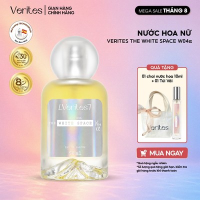 Nước Hoa Nữ Verites The White Space W04α Sang trọng, Lãng mạn EDP 30% 50ml