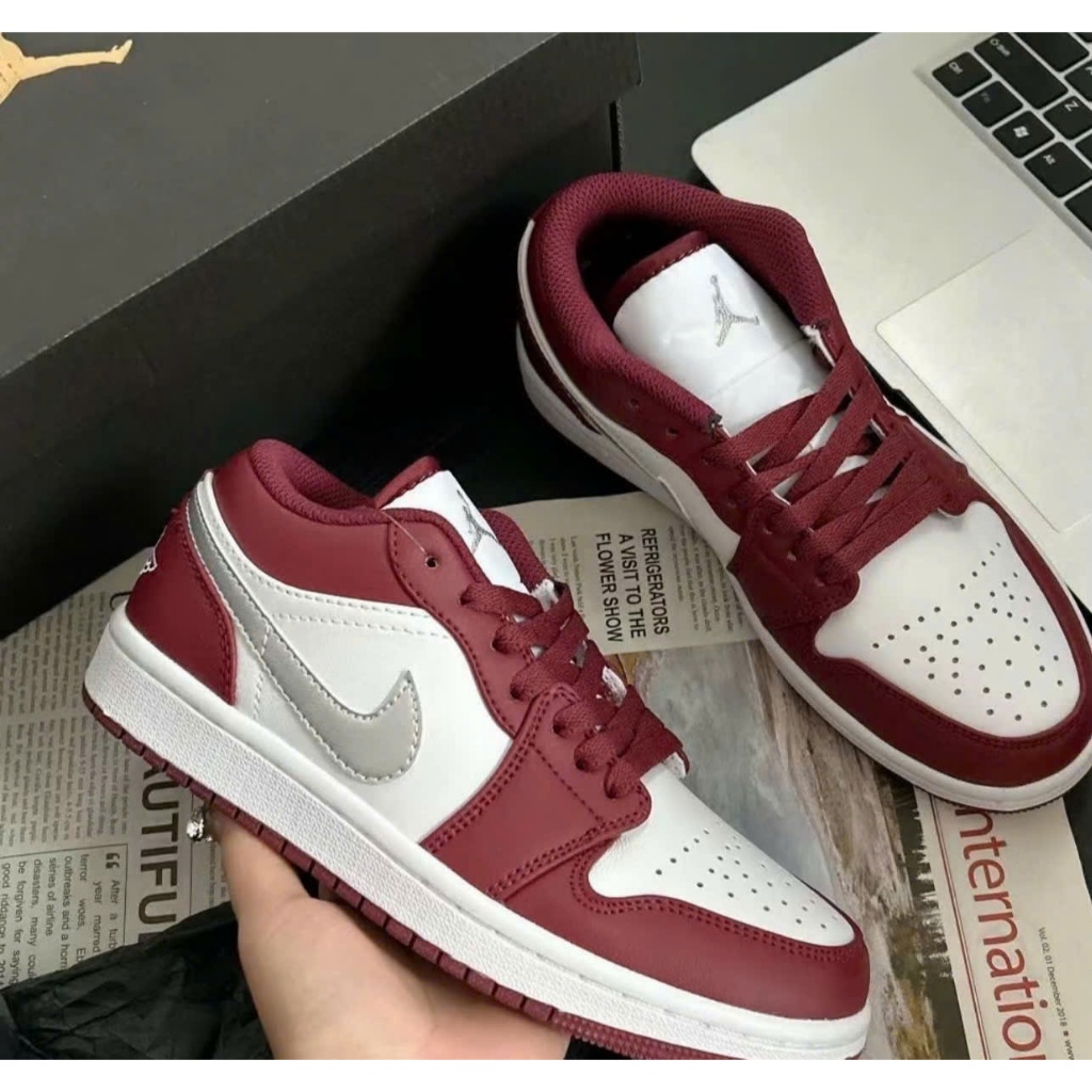 GIÀY SNEAKER JD1 LOW RẮN TÍM, GIÀY THỂ THAO NAM NỮ JORDAN CỔ THẤP XANH NAVY, JD1 SASHIKO, JD1 ĐỎ MẬN