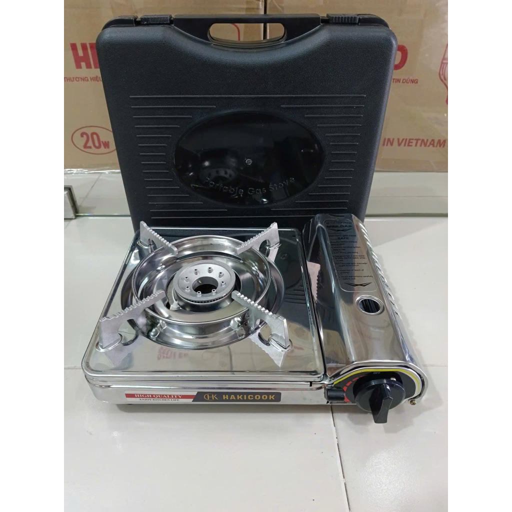 BẾP GAS HAKICOOKI NOX TẶNG HỘP NHỰA