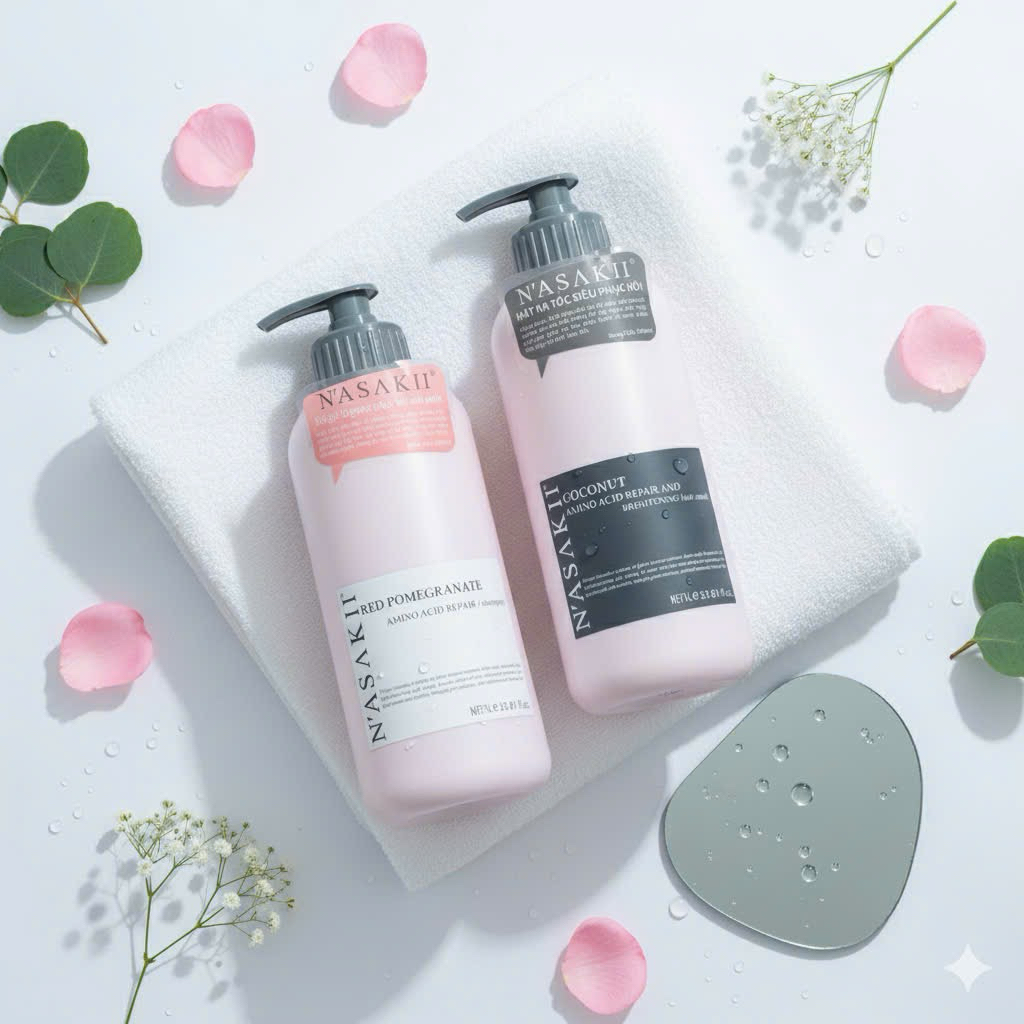 Dầu gội xả Nasaki 1000ml
