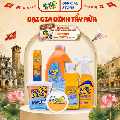 Chất Tẩy Rửa Đa Năng Scrub Daddy – Làm Sạch Mạnh, An Toàn, Thơm Mát