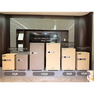 Két sắt xiaomi crmcr 45jb 55jb 65jb, vân tay thông minh, chống cháy chống trộm, kết nối app xiaomi home