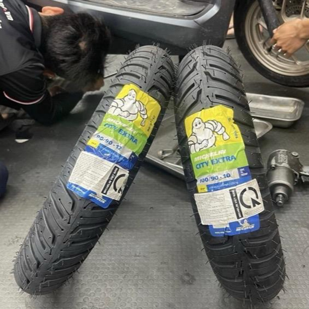 Vỏ xe Michelin Extra 90/90-12 và 100/90-10 cho xe điện Vinfast và honda Lead