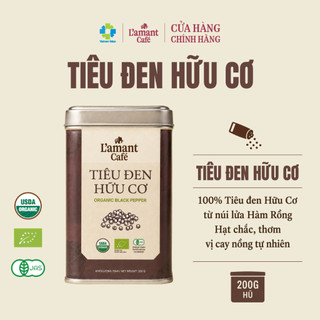 [NEW] Tiêu Đen Hữu Cơ L'amant 200g – Hạt Chắc, Thơm, Cay Nồng Tự Nhiên