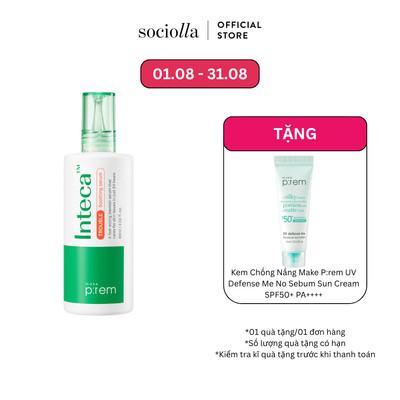 Tinh Chất Làm Dịu, Tái Tạo Da Make P:rem Inteca Trouble Soothing Serum