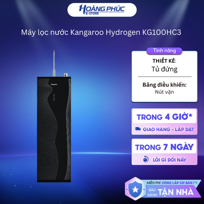 Máy Lọc Nước Kangaroo Hydrogen KG100HC3 [Toàn Quốc]