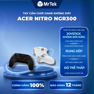 Tay Cầm Chơi Game Không Dây Acer Nitro NGR300 Chính Hãng Phản Hồi Chân Thực Pin Cực Kỳ Trâu