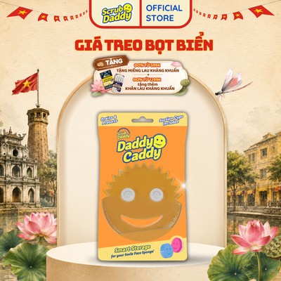 Giá treo cho miếng bọt biển Daddy Caddy dành cho Scrub Daddy và Scrub Mommy