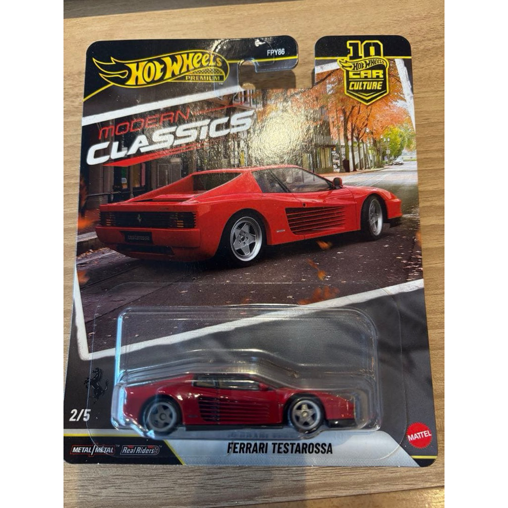Xe mô hình Hot wheels Ferrari Testarossa