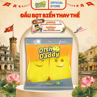 Đầu thay Dish Daddy Head - Scour Head dành cho Dish Daddy