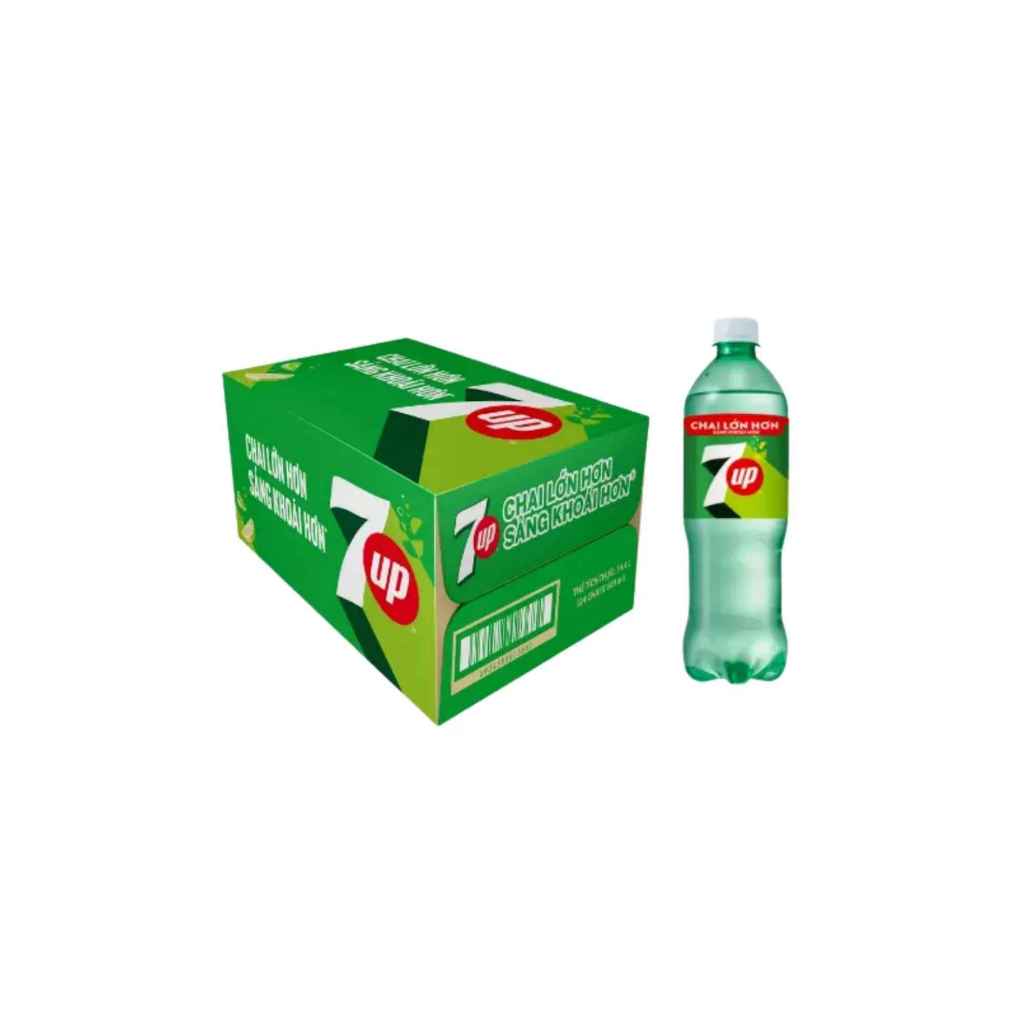 [1 Thùng] 7Up 600Ml (24 Chai)_3682