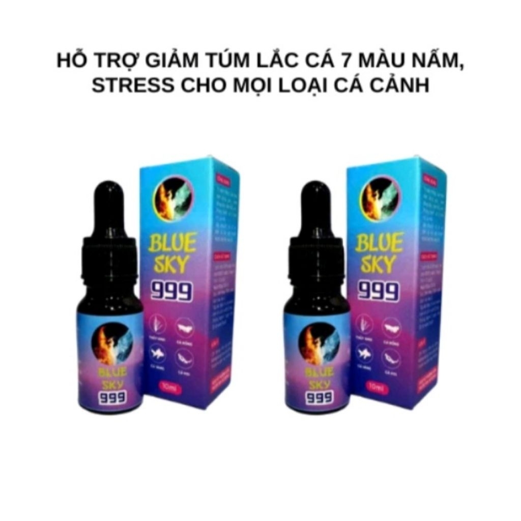 Aquarium Care 50ml Vi Sinh -  Blue Sky 999 10ml Cho Cá Cảnh