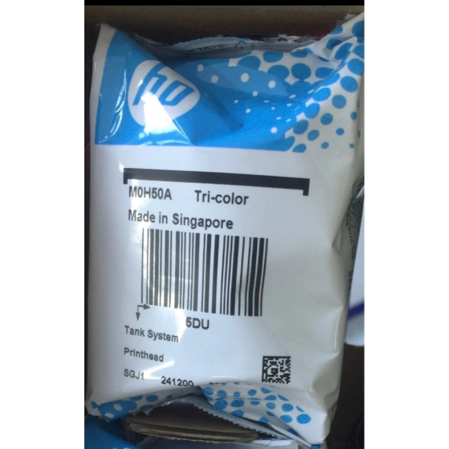 Đầu in phun màu HP GT52/53 M0H50AA - Hàng Chính Hãng - Dùng cho máy HP DeskJet 5800 / 5810 / 5810 Hp