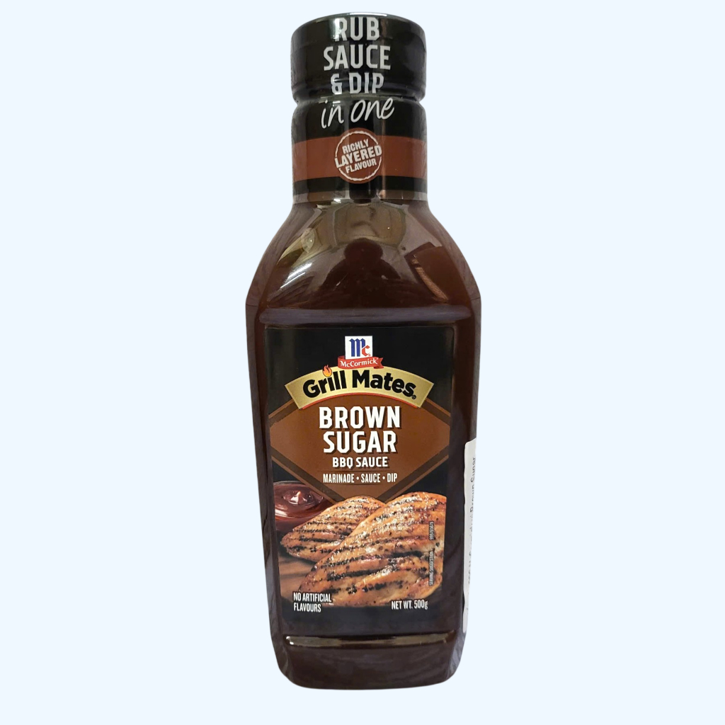 MCCORMICK -- chai BROWN SUGAR 500gr -- SỐT ƯỚP VÀ CHẤM VỊ ĐƯỜNG NÂU Grill Mates BROWN SUGAR Marinade