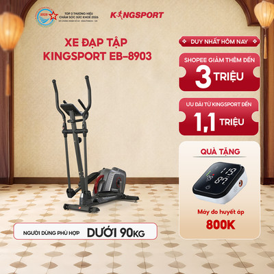 CHỈ GIAO MIỀN BẮC | Xe đạp tập KINGSPORT Elliptical Bike EB-8903 tập luyện toàn thân, tích hợp đồng hồ đo lường chỉ số