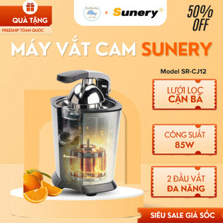 Máy Vắt Cam Sunery SR-CJ12 85W Chất Liệu Nhựa An Toàn Không BPA, Lưới Lọc Inox 304 Cao Cấp - Tổng Kho Gia Dụng Lê Hà
