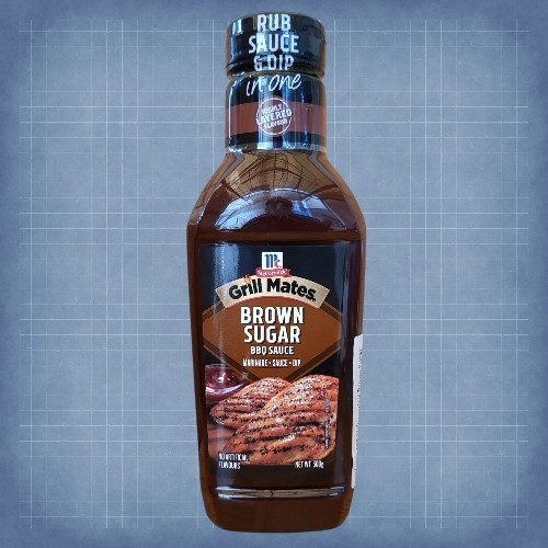 MCCORMICK << chai BROWN SUGAR 500gr >> SỐT ƯỚP VÀ CHẤM VỊ ĐƯỜNG NÂU Grill Mates BROWN SUGAR Marinade