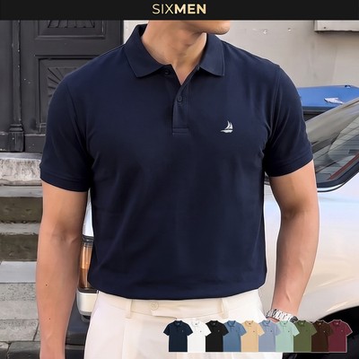 Áo Polo nam cao cấp cổ bẻ [Tặng Hộp Gói Quà] - BASOR Polo SIXMEN - Vải cá sấu FeelMax Thoáng mát