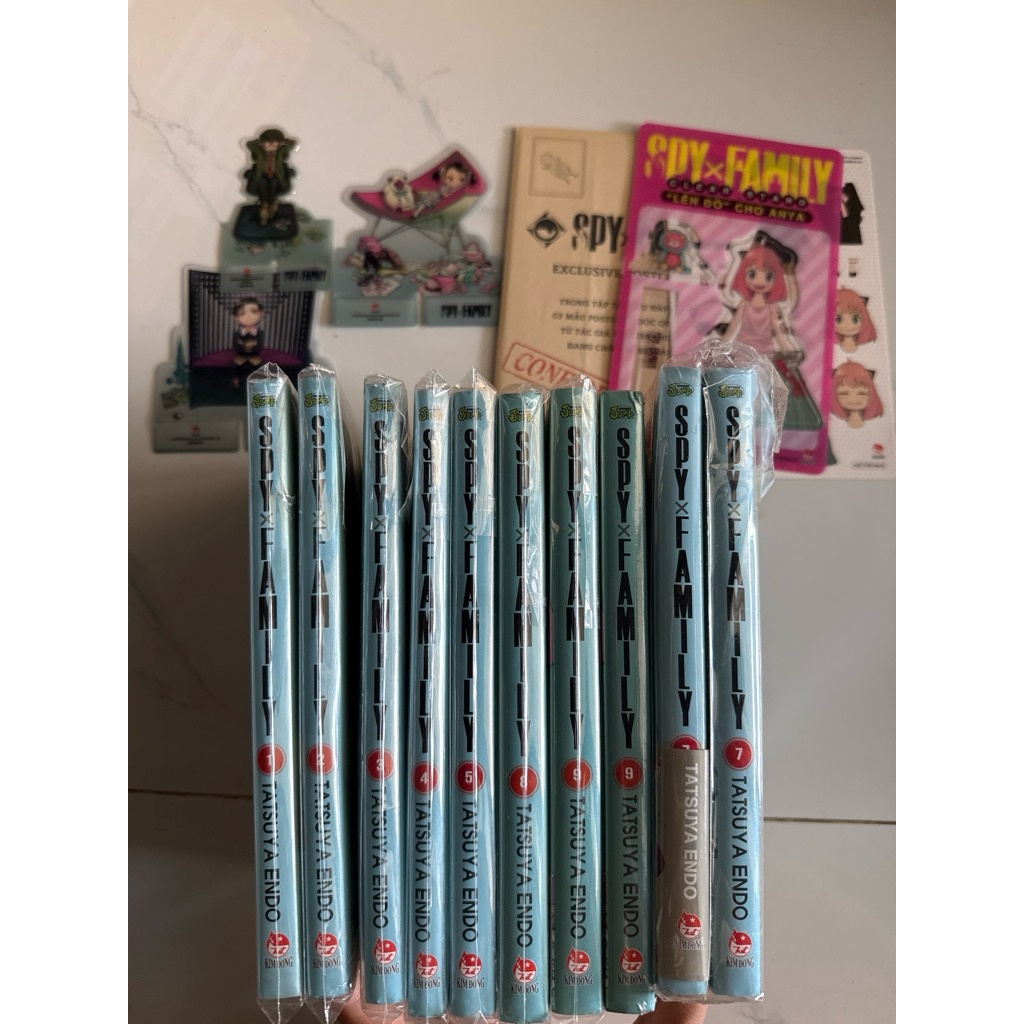 SỔ TAY MANGA SPYXFAMILY NHƯ ẢNH