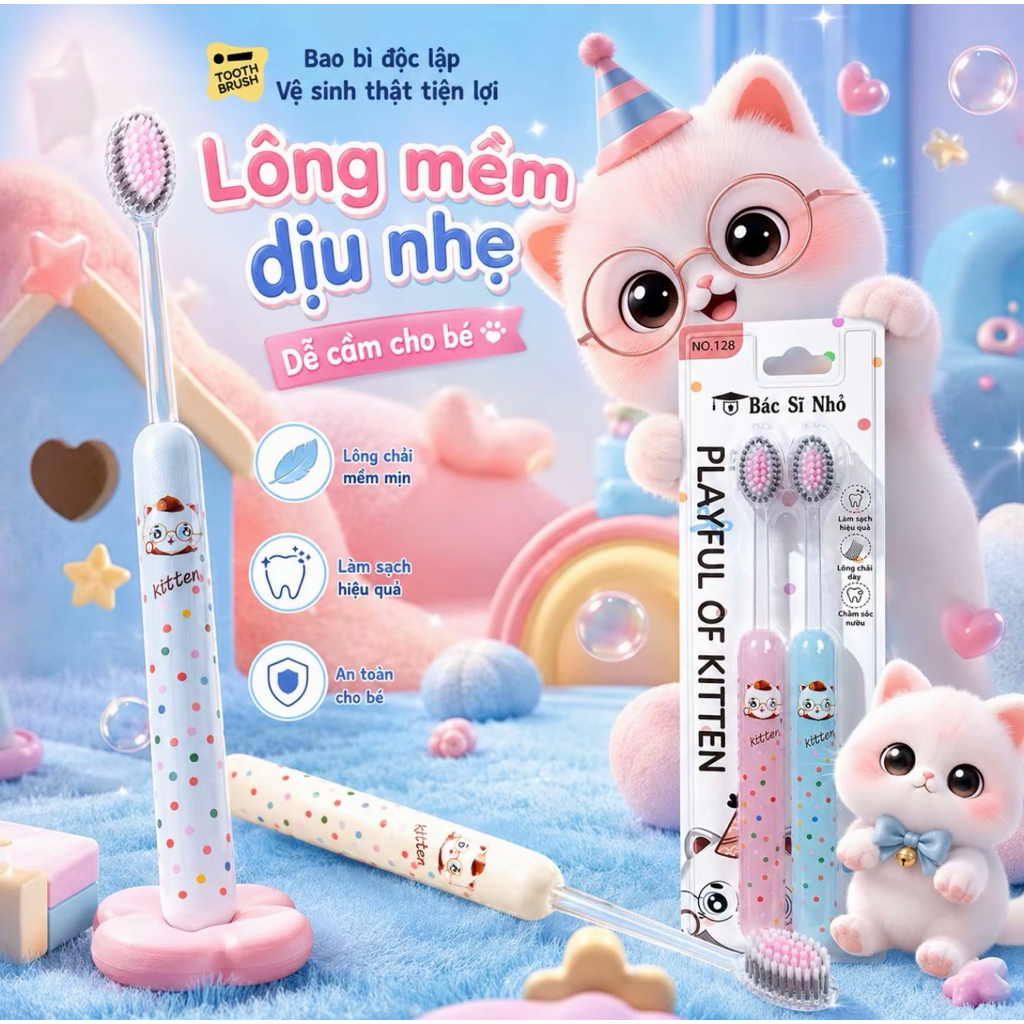 [Guangzhou Supply Chain 2] bàn chải đánh răng mềm tóc rộng đầu thiếu nữ trái tim người lớn miệng sạc