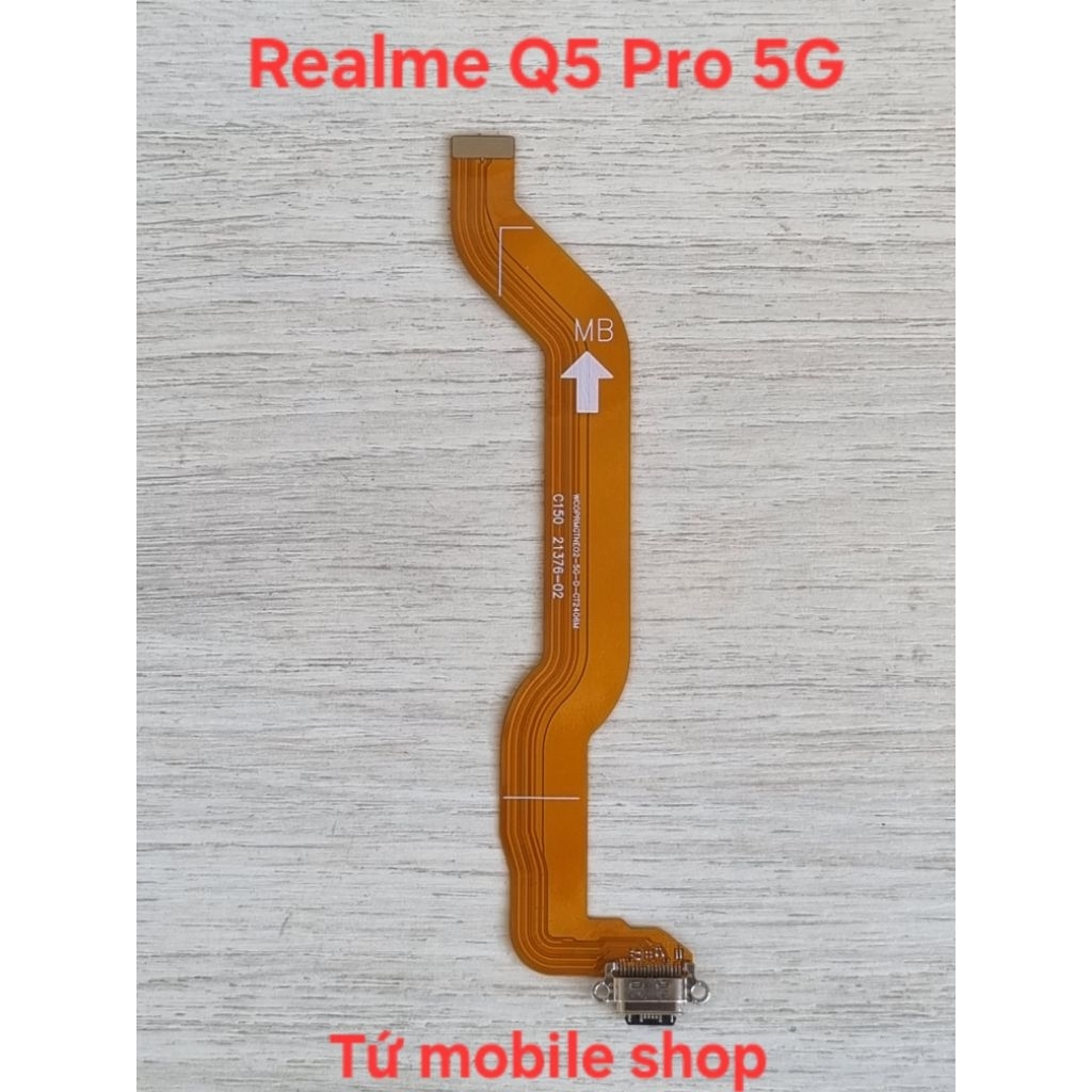 Cụm cáp sạc Realme Q5 Pro 5G (hàng linh kiện OEM)