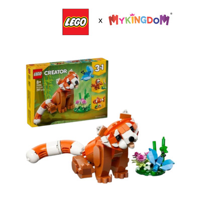 Đồ Chơi Lắp Ráp 3 Trong 1 Gấu Trúc Đỏ Đáng Yêu LEGO CREATOR 31394 (297 Chi Tiết)