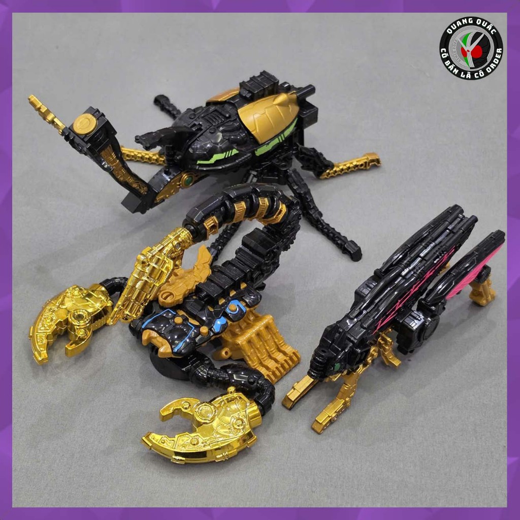 Mô hình đồ chơi chính hãng DX Shugod - DX KingOhger - DX God Kabuto - Ohsama Sentai King-Ohger