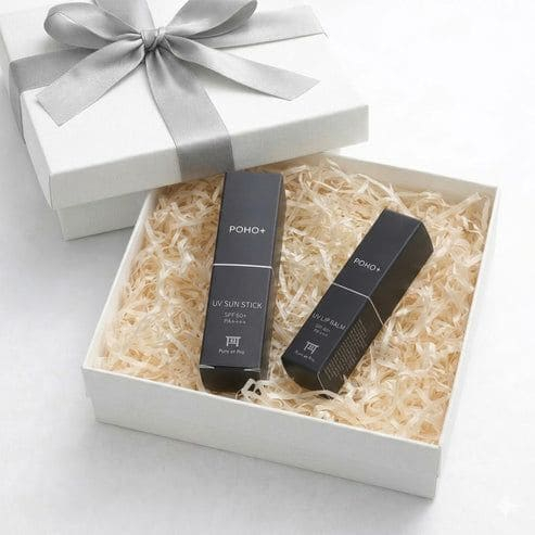 【Gift Box & Gift Bag Included】Face & Body + Lip 2-Piece Set