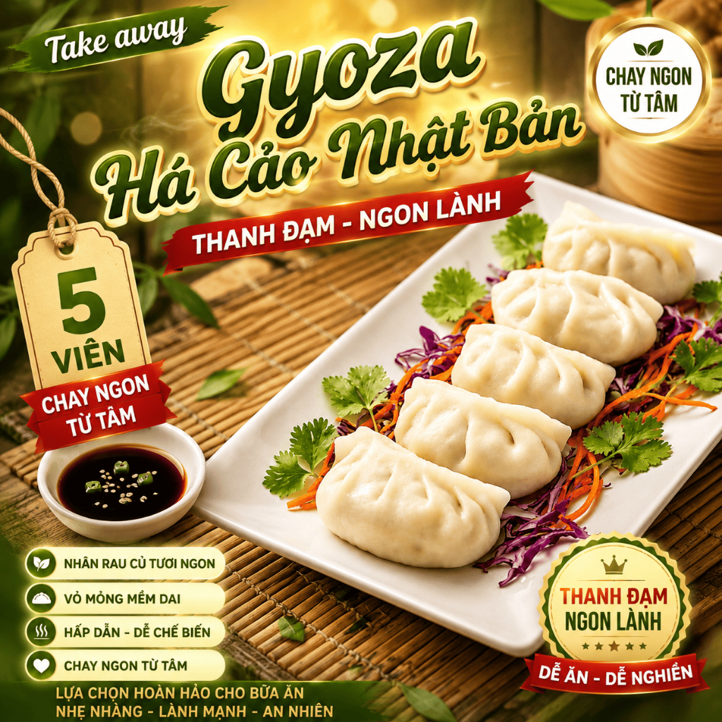 Take away - Gyoza Há Cảo Nhật Bản - 5 Cái