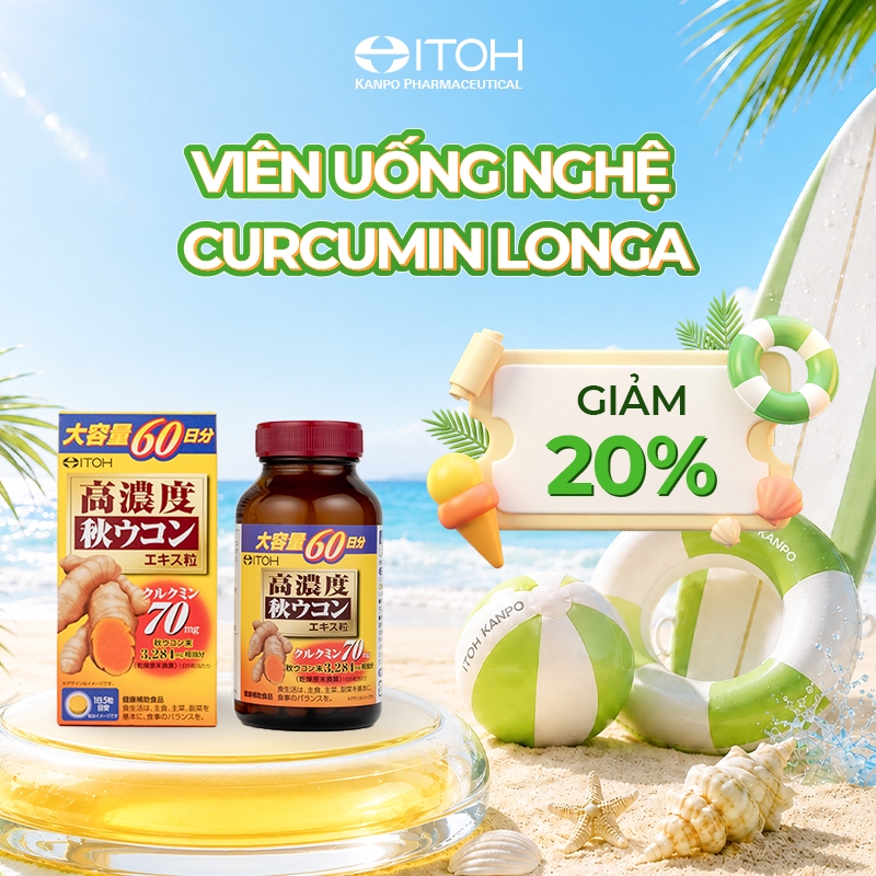 Viên Uống Chiết Xuất Từ Nghệ Itoh High Concentrated Turmetric