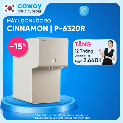 [Chỉ giao HN và TP.HCM]  Máy lọc nước Coway Cinnamon P-6320R