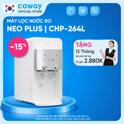 [Chỉ giao HN và TP.HCM] Máy lọc nước Coway Neo Plus CHP-264L