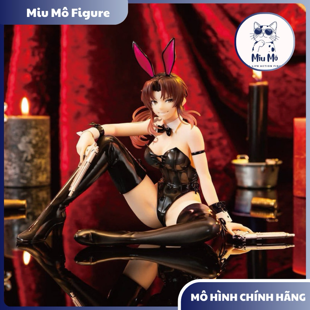 MÔ HÌNH Revy - Bunny Ver - Black Lagoon - One-Seventh Carat - System Service FIGURE CHÍNH HÃNG