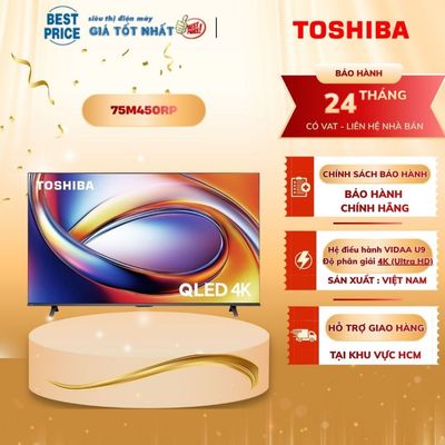 65M450RP 75M450RP 85M450RP | Smart Tivi QLED Toshiba AI 4K 65 inch 65M450RP 75M450RP 85M450RP