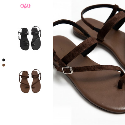 Giày sandal OLV quai mảnh đế bệt Multy Strap Flat Sandals nhiều màu phù hợp đi làm đi chơi