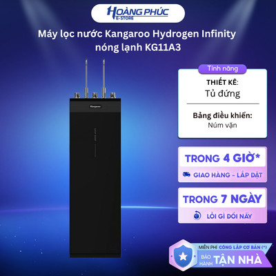Máy Lọc Nước Kangaroo Hydrogen Infinity Nóng Lạnh KG11A3 [Toàn Quốc]