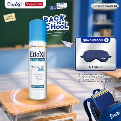 Xịt Khử Mùi Toàn Thân Etiaxil Bảo Vệ Kép 150ml