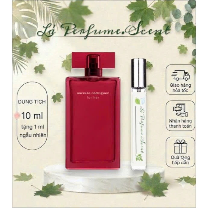 🌿 Nước Hoa Nữ Narciso Rodriguez For Her EDP Intense 10ml