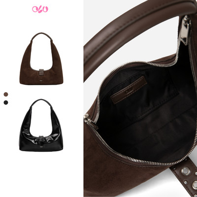 Túi OLV đeo vai phong cách cá tính Leather Shoulder Bag nhiều màu phù hợp nhiều dịp
